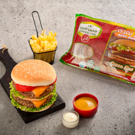 Green Line Beef Burger 400 GM