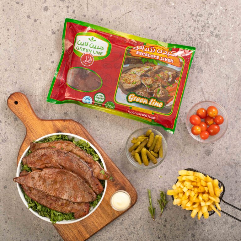 Green Line Escalope Liver 400 GM