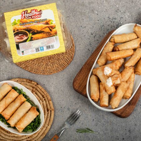 Healthiest Spring roll with pastrami